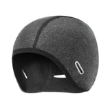 Winter Helmet Liner Cap Windproof for Outdoor Activities Skiing Motorcycling with Ponytail Hole