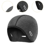 Winter Helmet Liner Cap Windproof for Outdoor Activities Skiing Motorcycling with Ponytail Hole