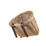 Wicker Woven Bike Basket for Kids Bicycle Front Basket for Children Shopping