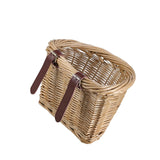 Wicker Woven Bike Basket for Kids Bicycle Front Basket for Children Shopping