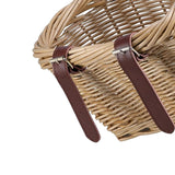 Wicker Woven Bike Basket for Kids Bicycle Front Basket for Children Shopping