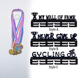 Wall Rack Organizer Medals Display Holder for Race Medal Awards Sports Medal Style A