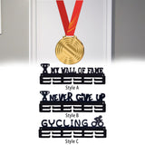 Wall Rack Organizer Medals Display Holder for Race Medal Awards Sports Medal Style A