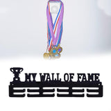 Wall Rack Organizer Medals Display Holder for Race Medal Awards Sports Medal Style A