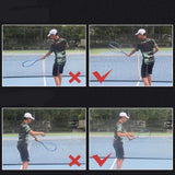 Tennis Swing Trainer Tennis Serve Training Tool for Consistency Rotate Speed