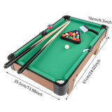 Mini Pool Table Set for Kids Mini Tabletop Billiards Table for Home Children