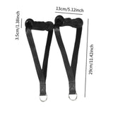 Fitness Grips Ergonomic Nonslip Resistance Bands for Workout Adults Home Gym