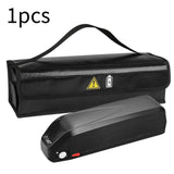 Electric Bike Battery Bag Comfortable Handle Bicycle Battery Safe Tote Pouch