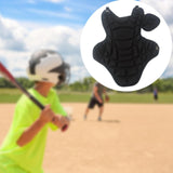 Catcher Chest Protector Softball Outdoors Team Sports Chest Guard Adjustable for Youth