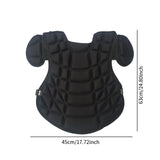 Catcher Chest Protector Softball Outdoors Team Sports Chest Guard Adjustable for Adults