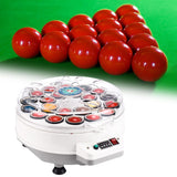 Pool Balls Cleaning Machine Space Save Polisher for 22 Balls Men Enthusiasts