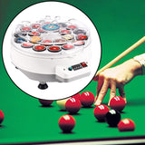 Pool Balls Cleaning Machine Space Save Polisher for 22 Balls Men Enthusiasts