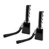 2Pcs Cowbells for Sporting Events Lound for Football Games Farm Celebrations Black