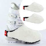 Ski Boot Covers Comfortable Snowshoe Covers for Skiing Present Winter Sports S White