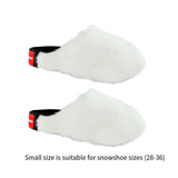 Ski Boot Covers Comfortable Snowshoe Covers for Skiing Present Winter Sports S White