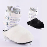 Ski Boot Covers Comfortable Snowshoe Covers for Skiing Present Winter Sports S White