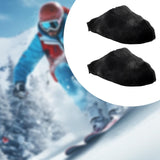 Ski Boot Covers Comfortable Snowshoe Covers for Skiing Present Winter Sports S Black