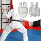 Karate Chest Protector Portable Taekwondo Protector for Muay Thai Mma Boxing XS