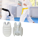 Karate Chest Protector Portable Taekwondo Protector for Muay Thai Mma Boxing XS