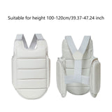 Karate Chest Protector Portable Taekwondo Protector for Muay Thai Mma Boxing XS