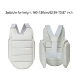 Karate Chest Protector Portable Taekwondo Protector for Muay Thai Mma Boxing L