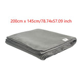 Yoga Blanket Relaxing Yoga Workout Home Gym Practice Training Hot Yoga Towel Light Gray