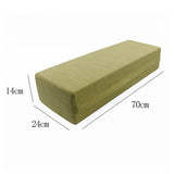 Yoga Bolster Pillow Women Yoga Accessories Easy to Clean Cushion Green