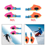 Ski Boot Covers Windproof Snowboard Shoe Covers Ski Gifts Skiing Accessories Rose Red M