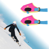 Ski Boot Covers Windproof Snowboard Shoe Covers Ski Gifts Skiing Accessories Rose Red M