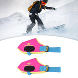 Ski Boot Covers Windproof Snowboard Shoe Covers Ski Gifts Skiing Accessories Rose Red M