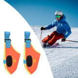 Ski Boot Covers Windproof Snowboard Shoe Covers Ski Gifts Skiing Accessories Orange M