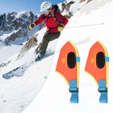 Ski Boot Covers Windproof Snowboard Shoe Covers Ski Gifts Skiing Accessories Orange M