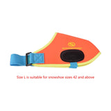 Ski Boot Covers Windproof Snowboard Shoe Covers Ski Gifts Skiing Accessories Orange L