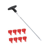 Golf Grip Removal Tool Golf Grip Remover Saver 11" Repair for Sports Golfing Red