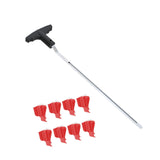 Golf Grip Removal Tool Golf Grip Remover Saver 11" Repair for Sports Golfing Red