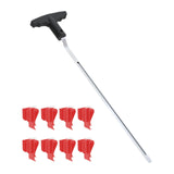 Golf Grip Removal Tool Golf Grip Remover Saver 11" Repair for Sports Golfing Red