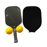 Pickleball Paddle Practical 16mm Carbon Fiber for Consistency Control Adults Style A