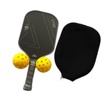 Pickleball Paddle Practical 16mm Carbon Fiber for Consistency Control Adults Style A