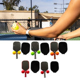 Pickleball Paddle Practical 16mm Carbon Fiber for Consistency Control Adults Style A