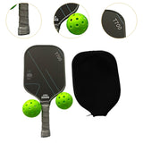 Pickleball Paddle Practical 16mm Carbon Fiber for Consistency Control Adults Style B