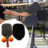 Pickleball Paddle Practical 16mm Carbon Fiber for Consistency Control Adults Style C