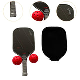 Pickleball Paddle Practical 16mm Carbon Fiber for Consistency Control Adults Style E