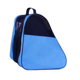 Roller Skate Bag Skating Shoes Storage Bag for Ice Hockey Skates Quad Skates Blue