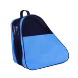 Roller Skate Bag Skating Shoes Storage Bag for Ice Hockey Skates Quad Skates Blue