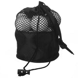 Golf Ball Bag Golf Accessories Black Mesh Bag for Baseball Balls Gym Outdoor