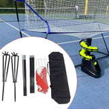 Tennis Ball Recycling Net Portable for Backyard Indoor Outdoor Solo Practice