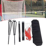 Tennis Ball Recycling Net Portable for Backyard Indoor Outdoor Solo Practice