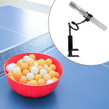 Clamp Table Tennis Robot Tool Ping Pong Ball Machine for Games Sports Indoor