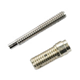 2 Pieces Billiards Pool Cue Joint Pin Insert Metal Billiard Extension Screws