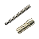 2 Pieces Billiards Pool Cue Joint Pin Insert Metal Billiard Extension Screws